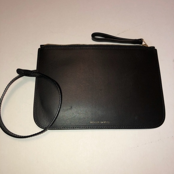 Mansur Gavriel wristlet in black - Picture 3 of 5